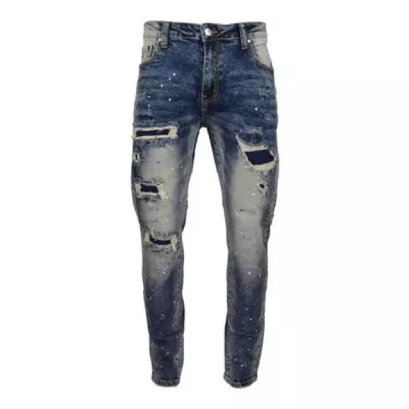 grind house Other - Sz 42 grind house Men's Distressed Blue Jeans